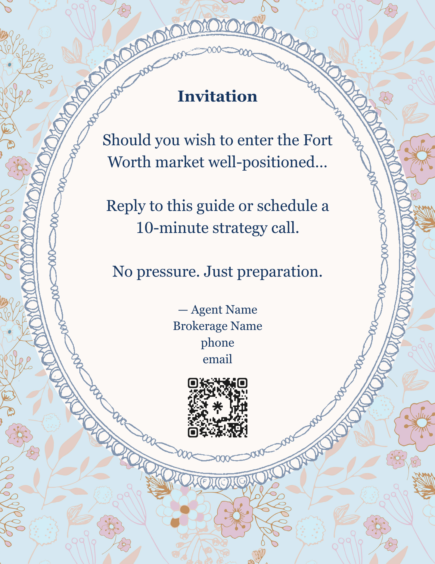 Regency-inspired Fort Worth Buyer's Social Season Guide (EDITABLE)