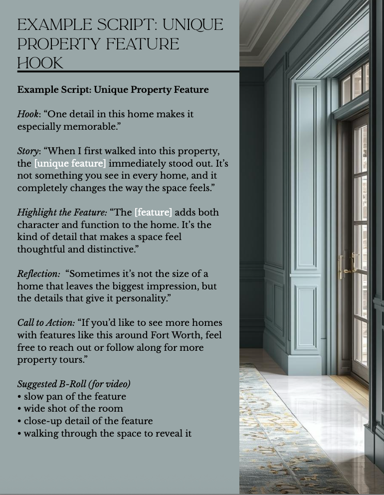 Realtor Story Content System