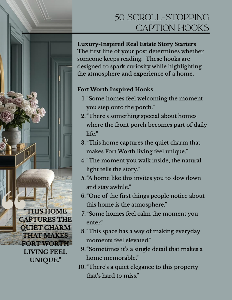 Realtor Story Content System