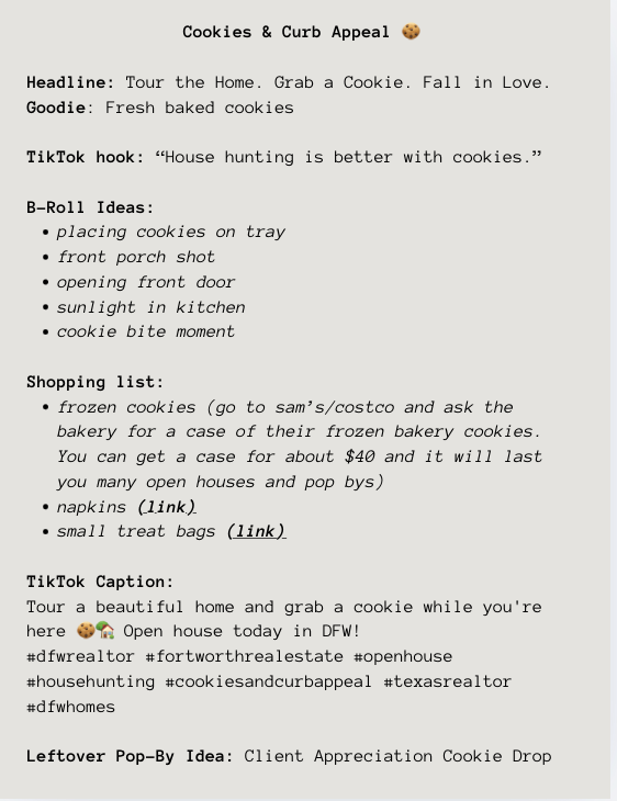 Party in a Box Open House Themes with EDITABLE Open House fliers
