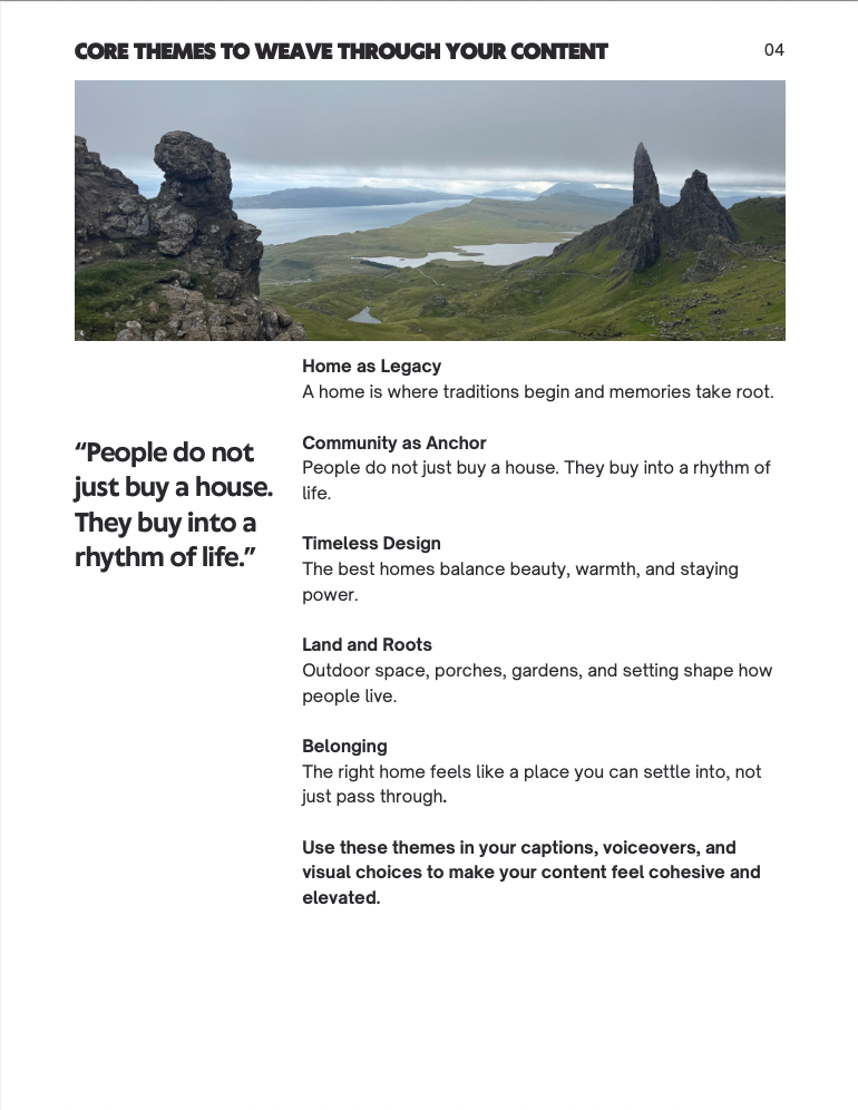 Story, Soul and Sold: Timeless Real Estate Content for Agents Who Market with Story, Soul & Community