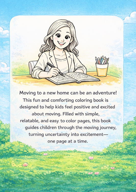 My New Home Adventure Coloring Book (Physical Book)