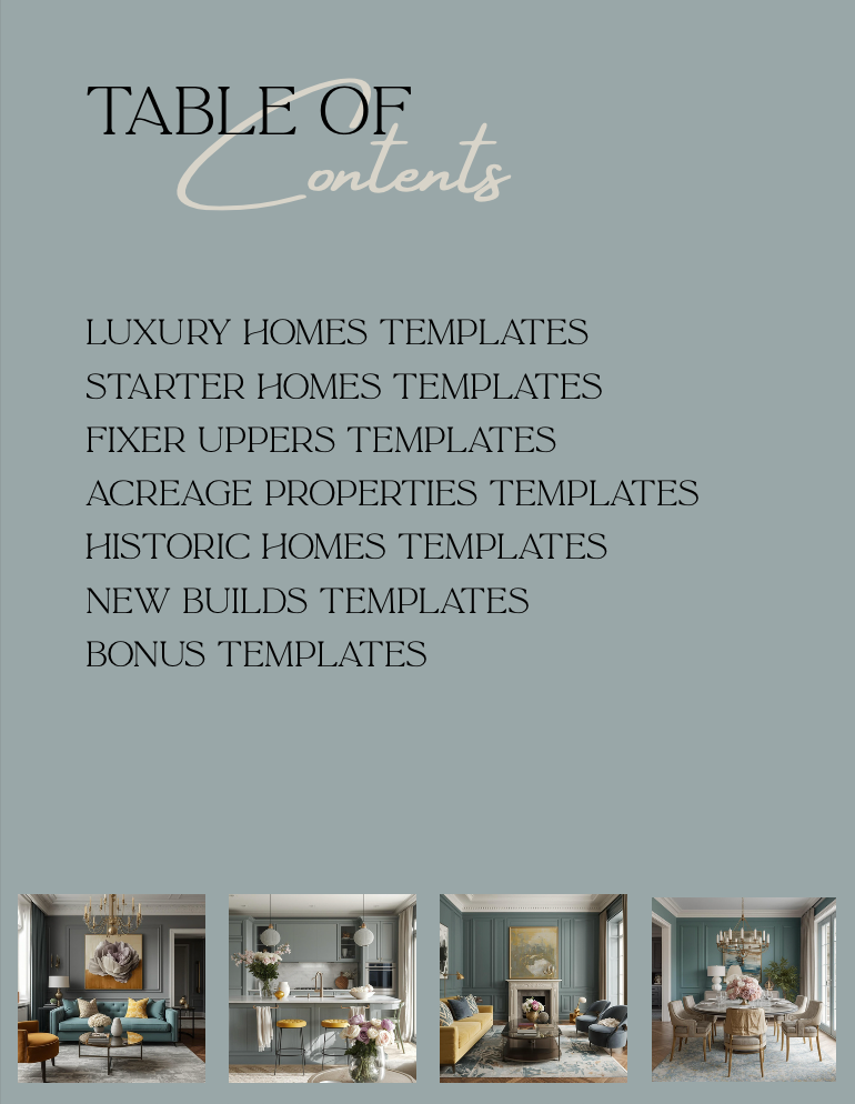 Listing Story Template Pack